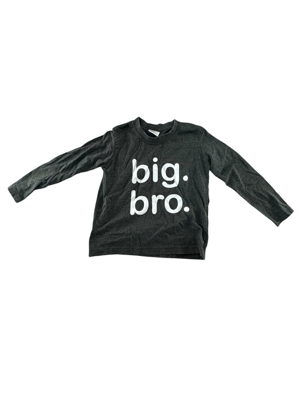 Big Bro Graphic Long Sleeve Tee - Black